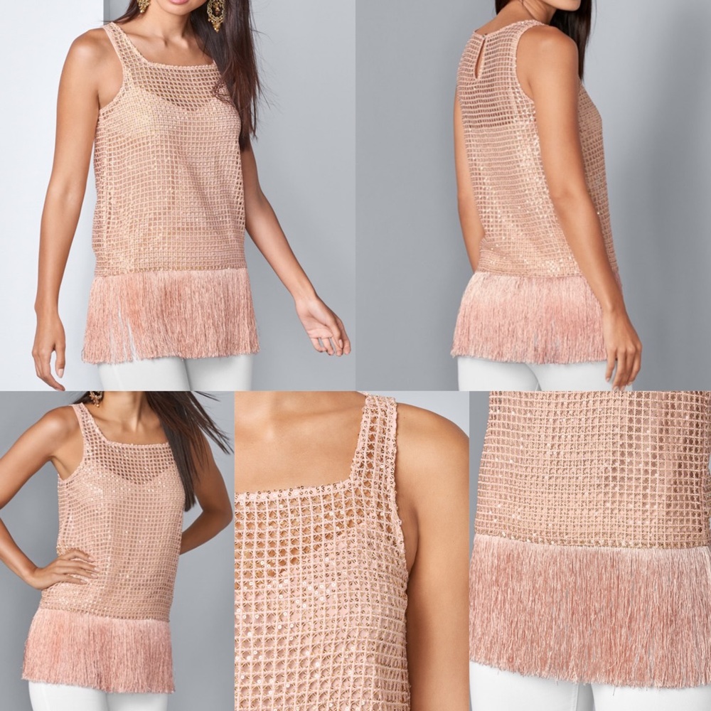 🩰Sequin Fringe Top🩰